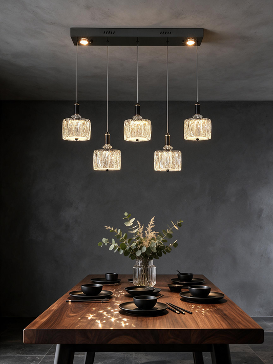 🍷 Pendant Light | Glass | Dining | Newlyweds | Italian Layered Elegance